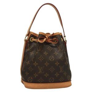 LOUIS VUITTON Monogram Mini Noe Bag Japan 25th Year 087/1000 M42227 Auth 131807